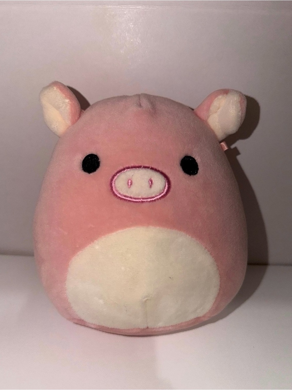 Squishmallows Pink and Cream Pig Plush